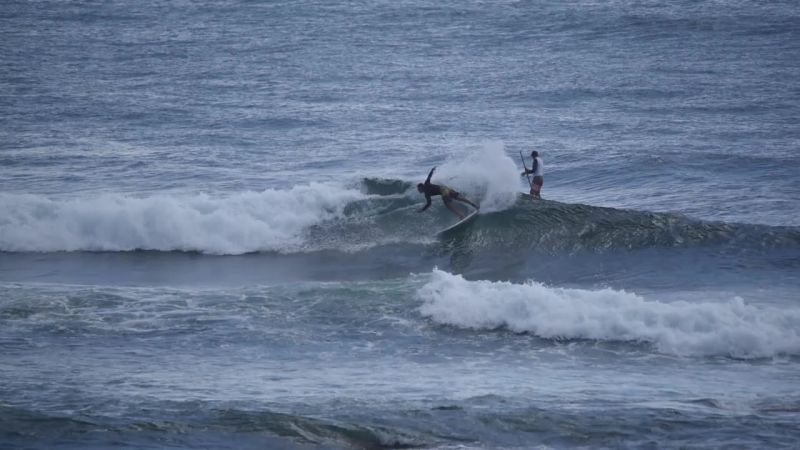 whiterock surfing video