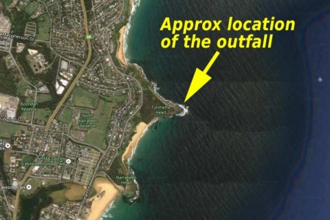 warriewood-outfall-location